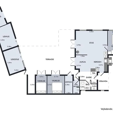 Cosy And Charming With Lovely Terraces, Conservatory, Annexes And A Large Natural Plot Just A Few Minutes Walk From The